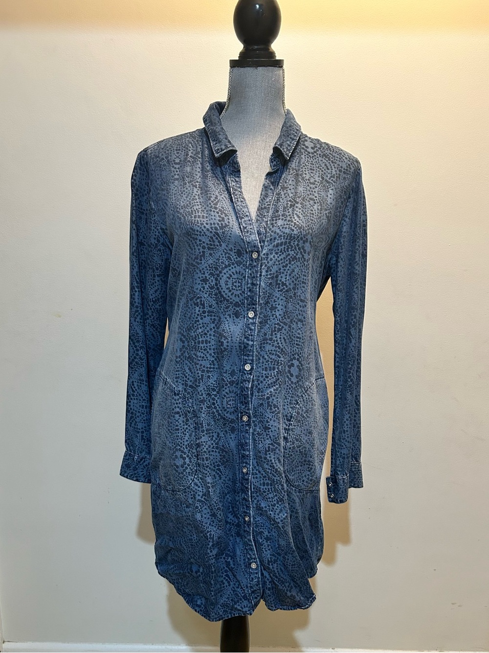 Cloth & Stone Anthropologie Chambray shirt dress